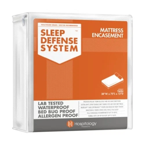Hospitology Sleep Defense System Mattress Encasement
