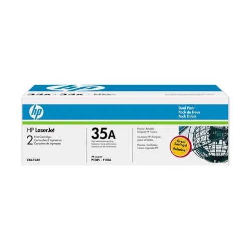 HP 35A Black Original LaserJet Toner Cartridges