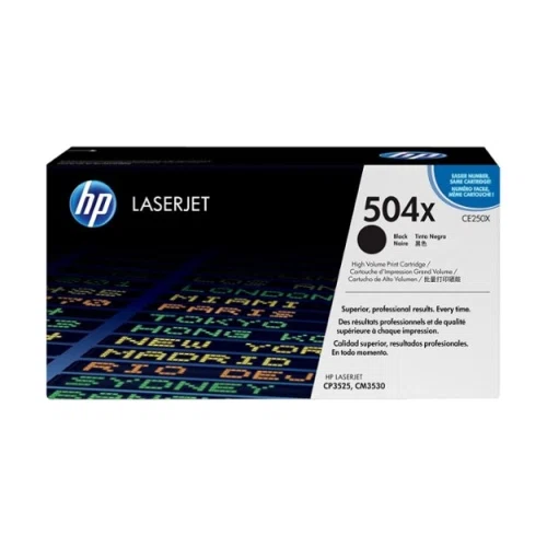 HP 504X High-Yield Toner Cartridge