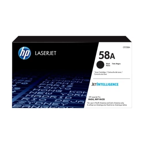 HP 58A Black Original LaserJet Toner Cartridge,