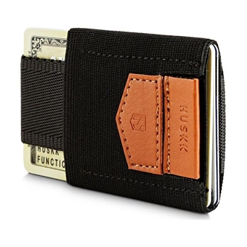 HUSKK Mens Wallet Minimalist Slim