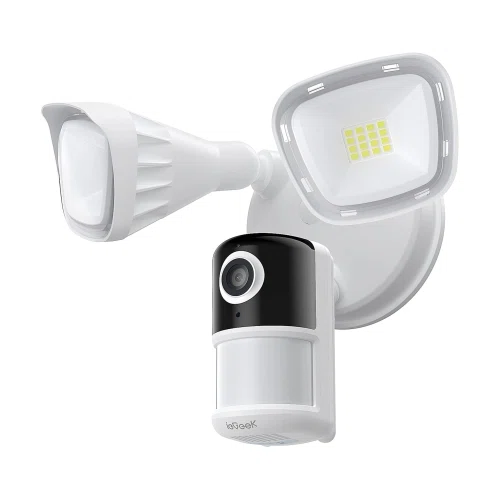 ieGeek ZY-E1 - 2K Floodlight Cam with LED Light and Alarm