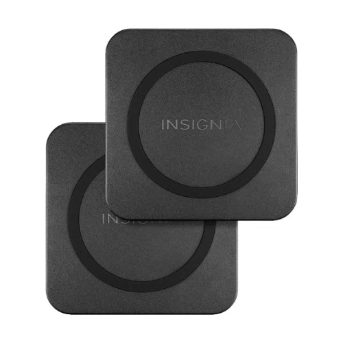 Insignia 10 W Qi Certified Wireless Charging Pad for Android/iPhone (2 Pack)