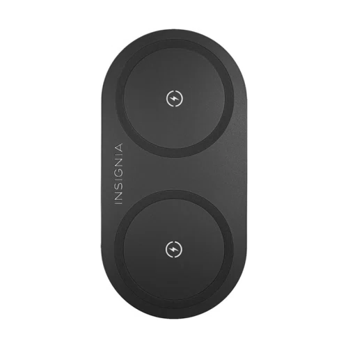 Insignia 20 W Qi Certified Dual Wireless Charging Pad for Android/iPhone