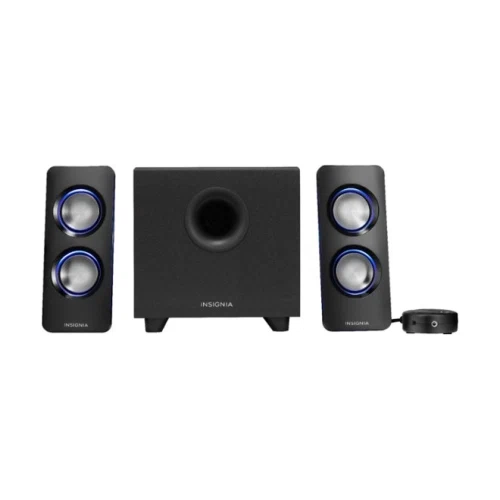 Insignia 2.1 Bluetooth Lighted Speaker System (3-Piece)
