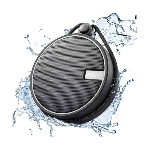 INSMY C12 IPX7 Waterproof Shower Bluetooth Speaker