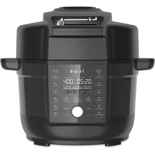 Instant Pot Duo Crisp 6.5-quart with Ultimate Lid Multi Cooker and Air Fryer