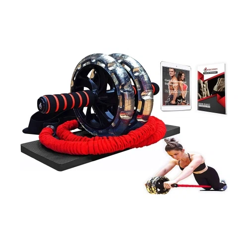 Intent Sports Multi Functional Ab Wheel Roller KIT