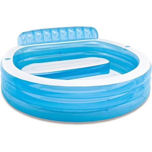 Intex Swim Center Round Inflatable Family Lounge Pool