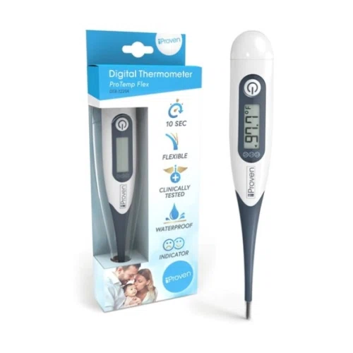 iProven Oral and Rectal Thermometer with Flexible Tip
