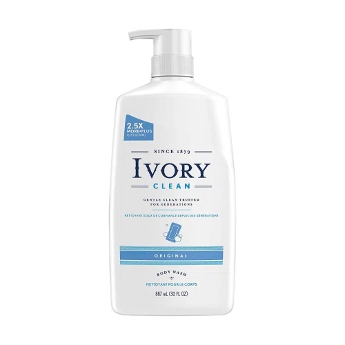 Ivory Clean Body Wash Pump