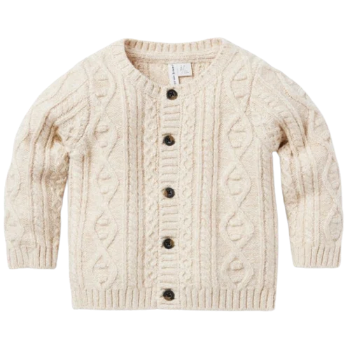Janie And Jack Baby Cable Knit Cardigan 