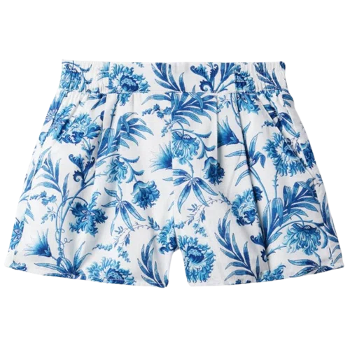 Janie And Jack Floral Pull-On Short