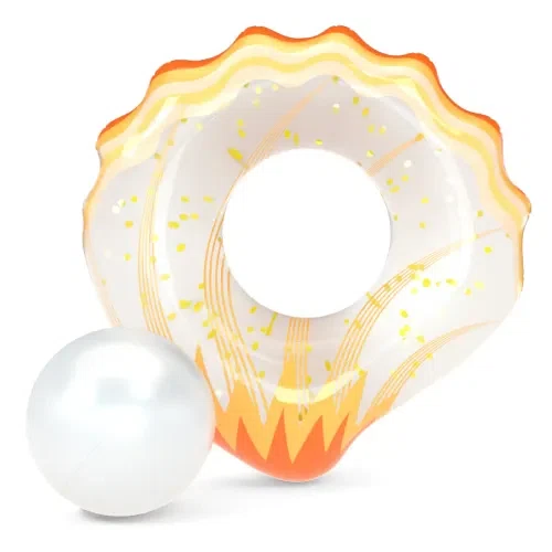 Jasonwell Inflatable Seashell Pool Float