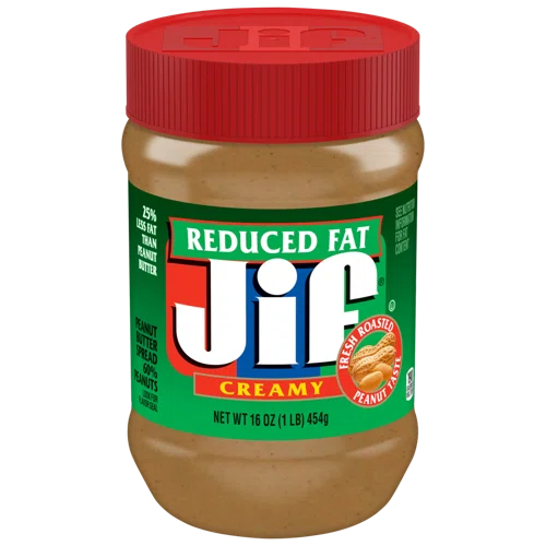 Jif Reduced Fat Creamy Peanut Butter Spread