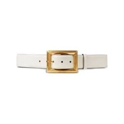 Jimmy Choo Arlie Latte Calf Leather Belt