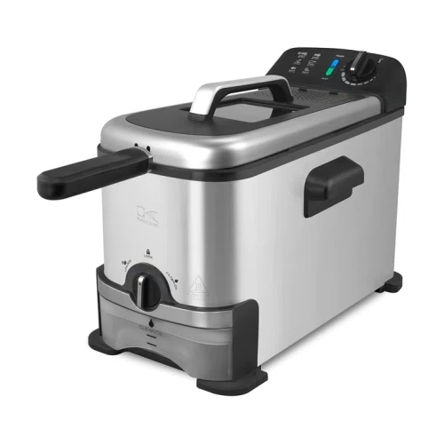 Kalorik 3.2 Quart Deep Fryer with Oil Filtration