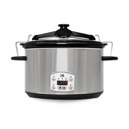 Kalorik 8 Quart Digital Slow Cooker with Locking Lid