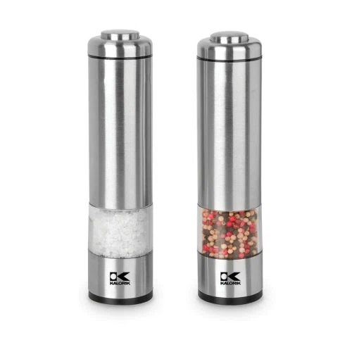 Kalorik Electric Salt and Pepper Grinder Set