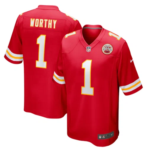 Kansas City Chiefs Men's Nike Xavier Worthy Jersey