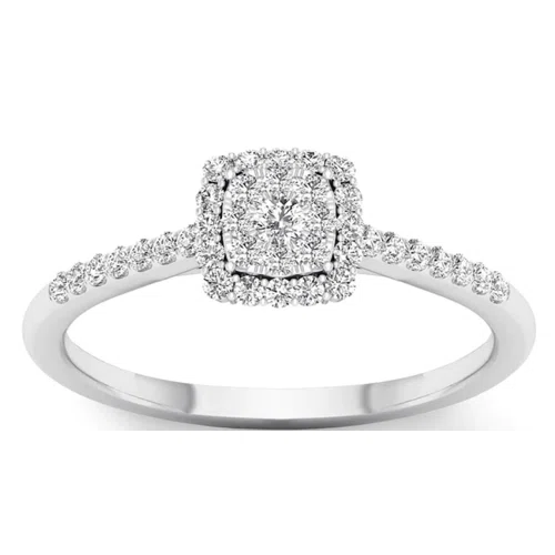 Kay Jewelers Diamond Engagement Ring 1/4 ct tw Round-cut 10K White Gold