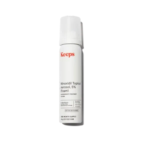 Keeps Minoxidil Foam