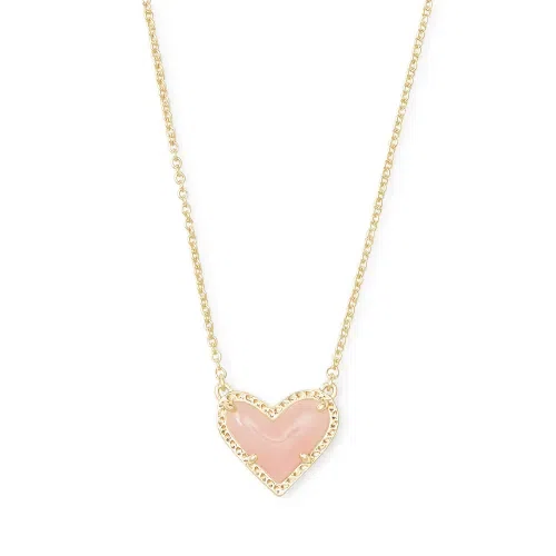 Kendra Scott Ari Heart Gold Pendant Necklace