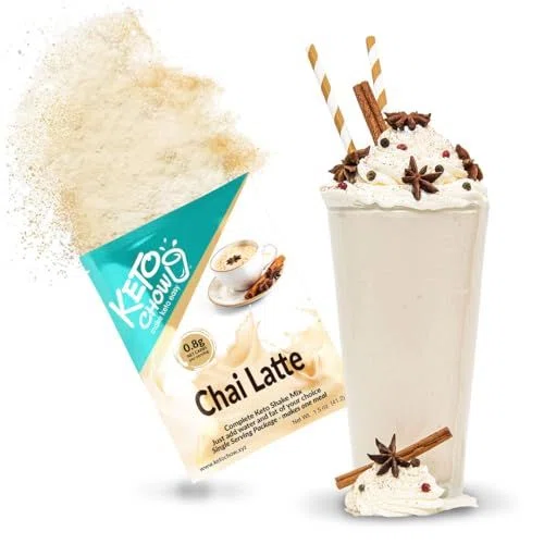 Keto Chow Chai Latte Meal Shake