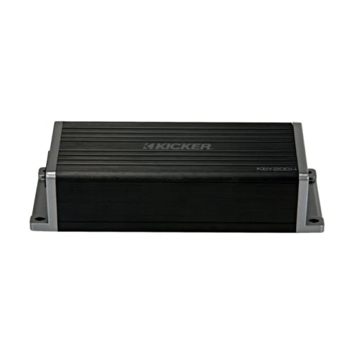 Kicker KEY200.4 Smart 4-Ch. Amplifier (auto-EQ/processor)