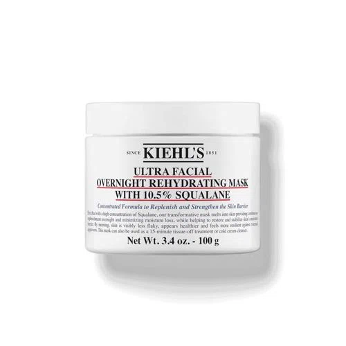 Kiehl's Ultra Facial Overnight Hydrating Face Mask with 10.5% Squalane