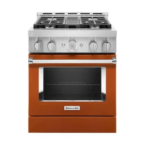 KitchenAid 30'' Smart Commercial-Style Gas Range