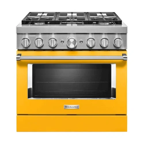 KitchenAid 36'' Smart Commercial-Style Dual Fuel Range
