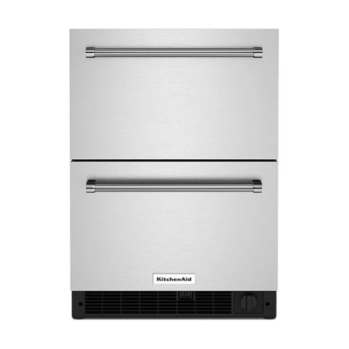 KitchenAid 4.29 Cu. Ft. Mini Fridge with Double-Drawer Refrigerator
