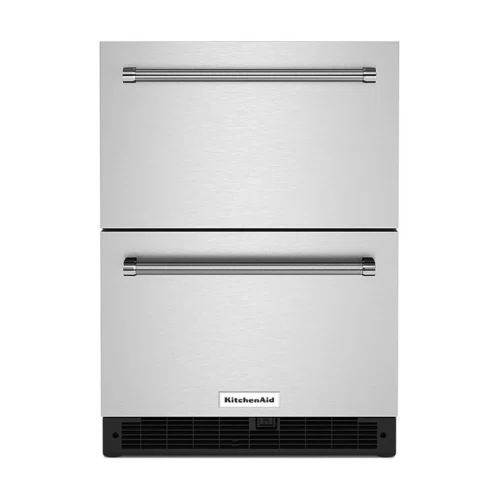 KitchenAid 4.40 Cu. Ft. Mini Fridge with Double-Drawer Refrigerator
