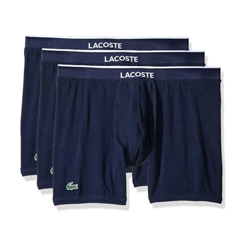 Lacoste Men Cotton Stretch Boxer Brief Underwear
