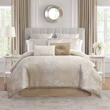 Latest Bedding Maritana Neutral 6 Piece Comforter Set
