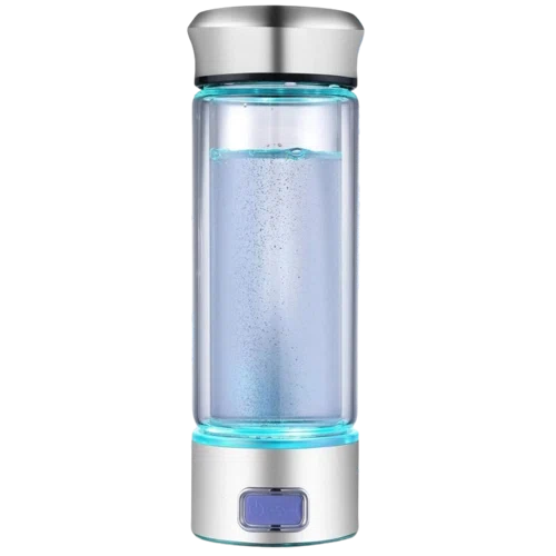 Level Up Way Glass Hydrogen Generator Water Bottle 