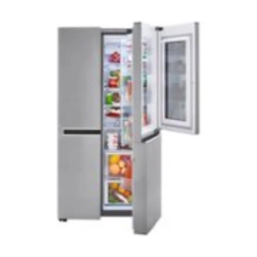 LG 26.8 Cu. Ft. Side-by-Side InstaView Door-in-Door Refrigerator with Ice Maker