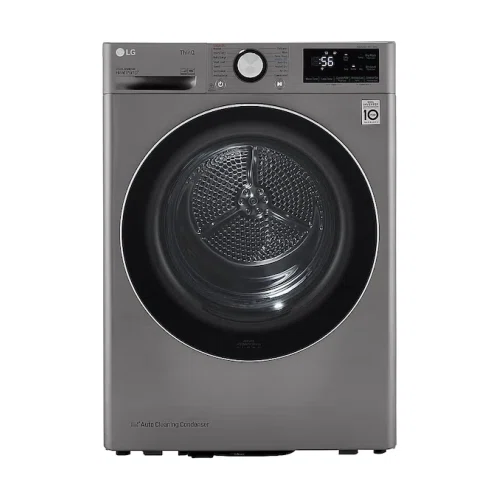 LG 4.2 cu ft Stackable Electric Dryer with Dual Inverter HeatPump