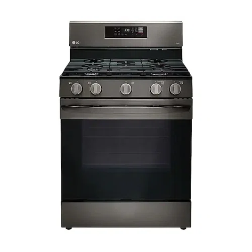 LG 5.8 Cu. Ft. Freestanding Single Gas Convection Range with WideView Window and AirFry
