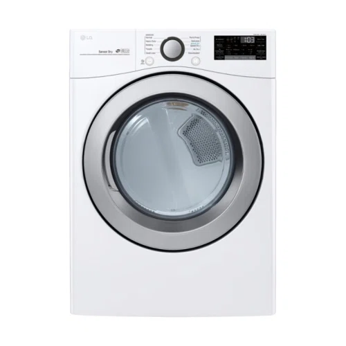 LG 7.4 Cu. Ft. Stackable Smart Electric Dryer with Sensor Dry