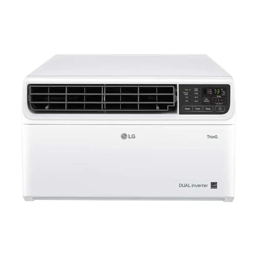 LG Energy Star 9,500 BTU 115V Dual Inverter Window Air Conditioner with Wi-Fi Control