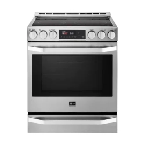LG STUDIO 6.3 Cu. Ft. Self-Cleaning Slide-In Electric Range with ProBake Convection