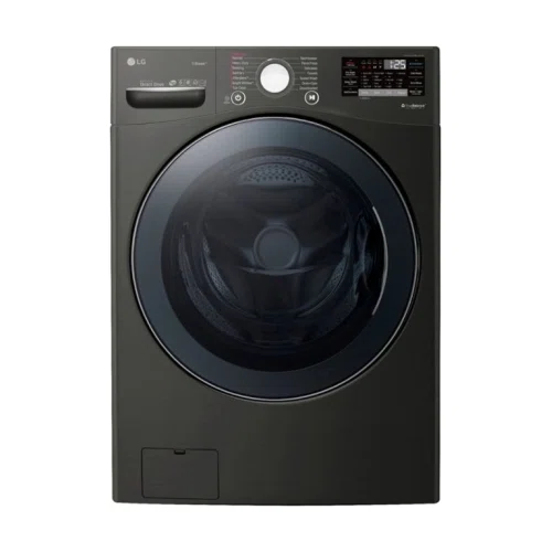 LG 4.5 Cu. Ft. High Efficiency Stackable Smart Front-Load Washer 