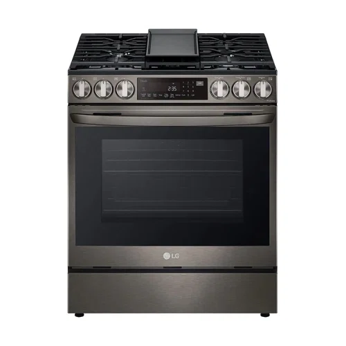 LG LSGL6335D 6.3 cu ft. Smart wi-fi Enabled ProBake Convection InstaView Gas Slide-In Range with Air Fry