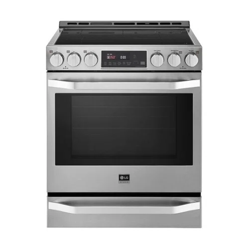 LG STUDIO 6.3 cu. Ft. Slide-in Electric Induction Convection Range