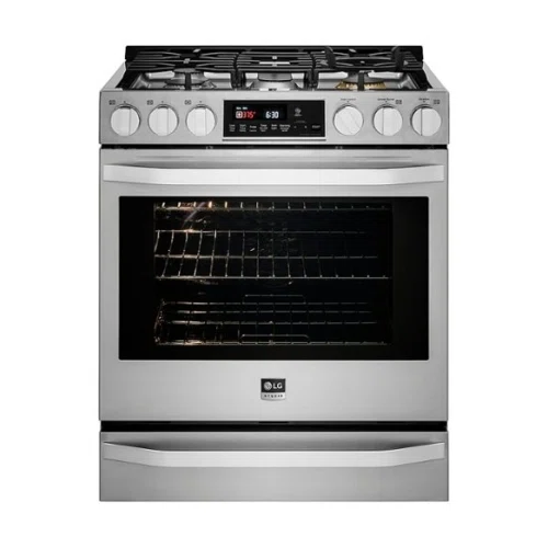 LG STUDIO 6.3 Cu. Ft. Self-Cleaning Slide-In Gas Range 