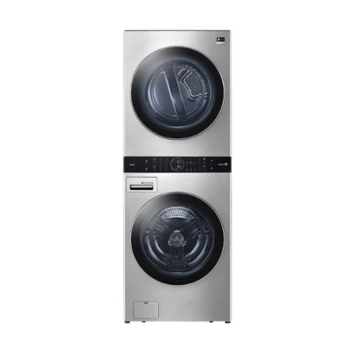 LG STUDIO 5.0 Cu.Ft. Smart Front-Load Washer and 7.4 Cu.Ft.Gas Dryer WashTower