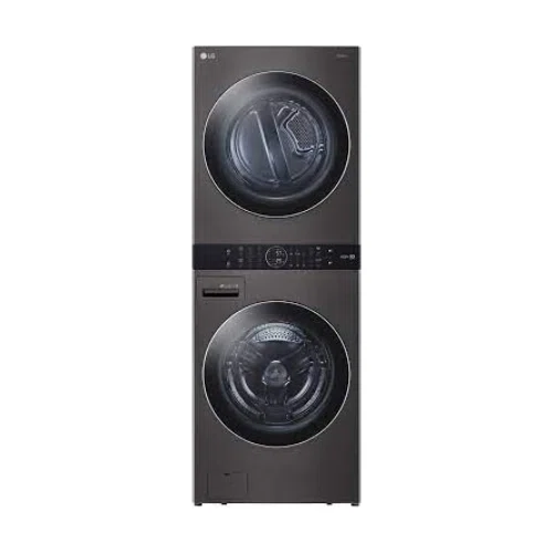 LG 4.5 Cu.Ft. HE Smart Front-Load Washer and 7.4 Cu.Ft. Gas Dryer WashTower