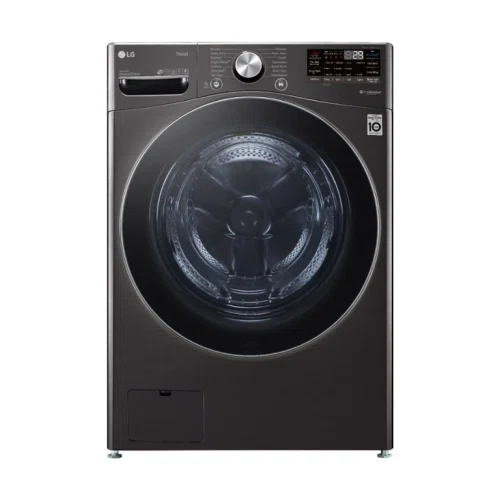LG  5.0 Cu. Ft. High Efficiency Stackable Smart Front-Load Washer with Steam and Built-In Intelligence 